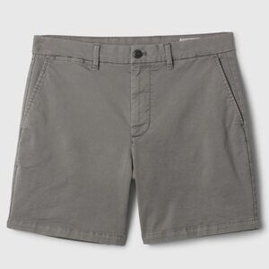 GAP Men's 6" Grey Shorts 33" inch waist New with Tags